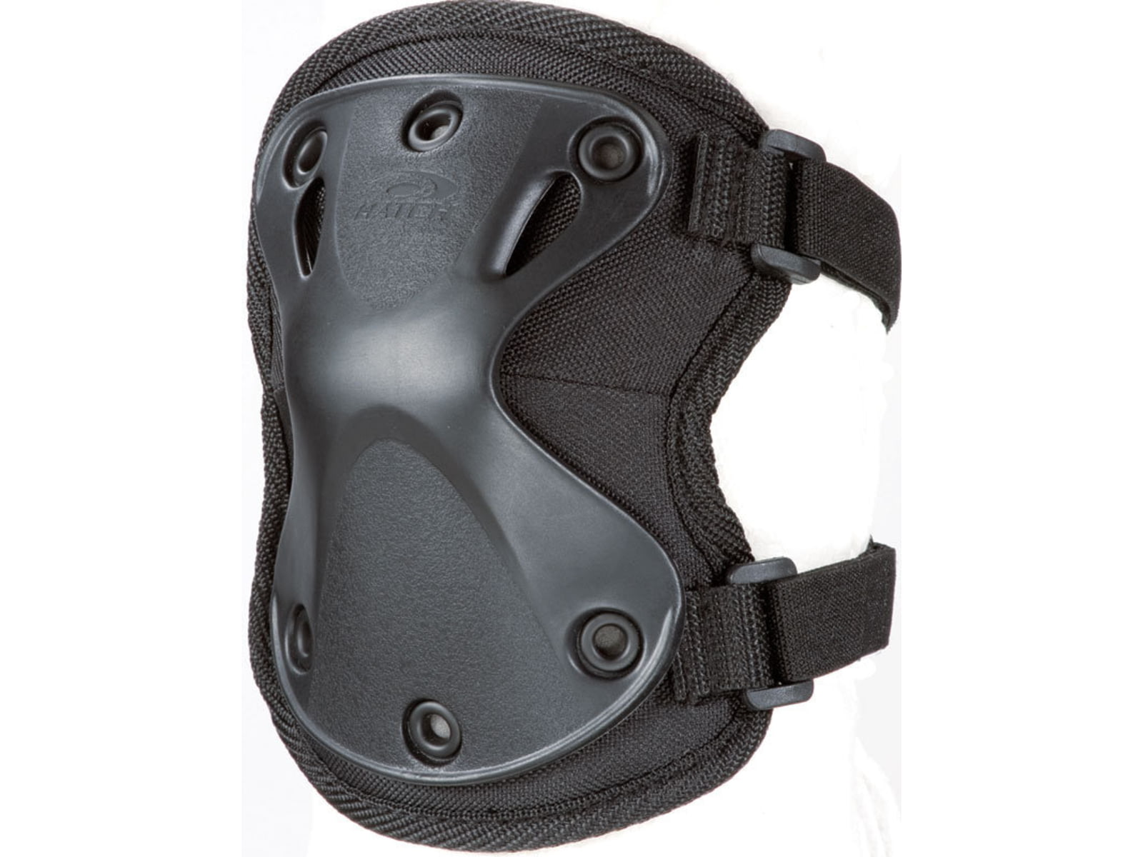 Hatch XTAK X-Shaped Thermal Plastic Urethane Shell Elbow Pads Black 1011362