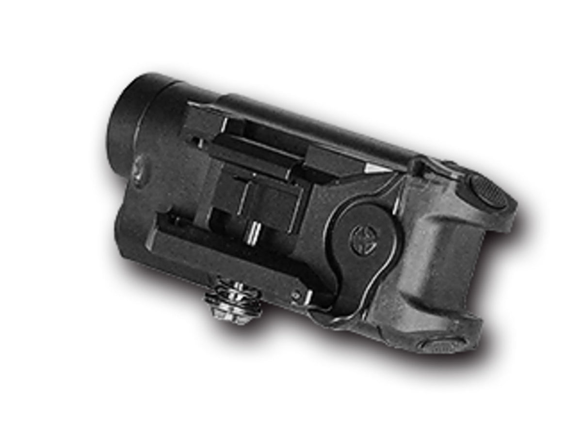 Hawk Gazer FLG-7 LED Flashlight/Green Laser Combo Black Low Profile LG-HG-FLG-7
