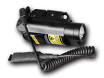 Hawk Gazer FLG-7 LED Flashlight/Green Laser Combo Black Low Profile LG-HG-FLG-7