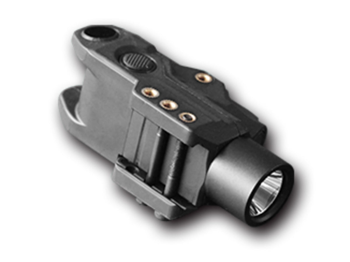 Hawk Gazer FLG-9T LED Flashlight/Green Laser Combo Black Low Profile LG-HG-FLG-9T
