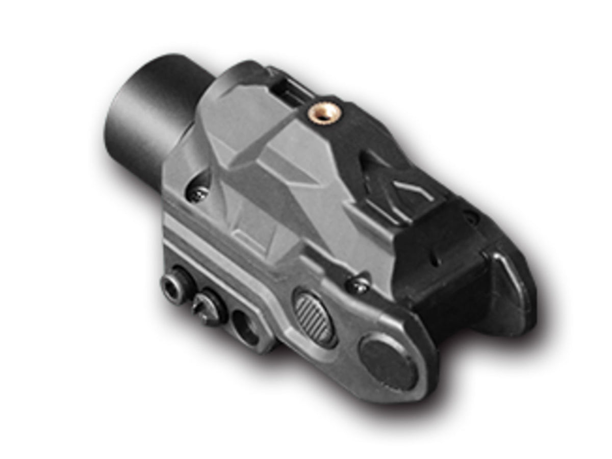 Hawk Gazer FLG-9T LED Flashlight/Green Laser Combo Black Low Profile LG-HG-FLG-9T