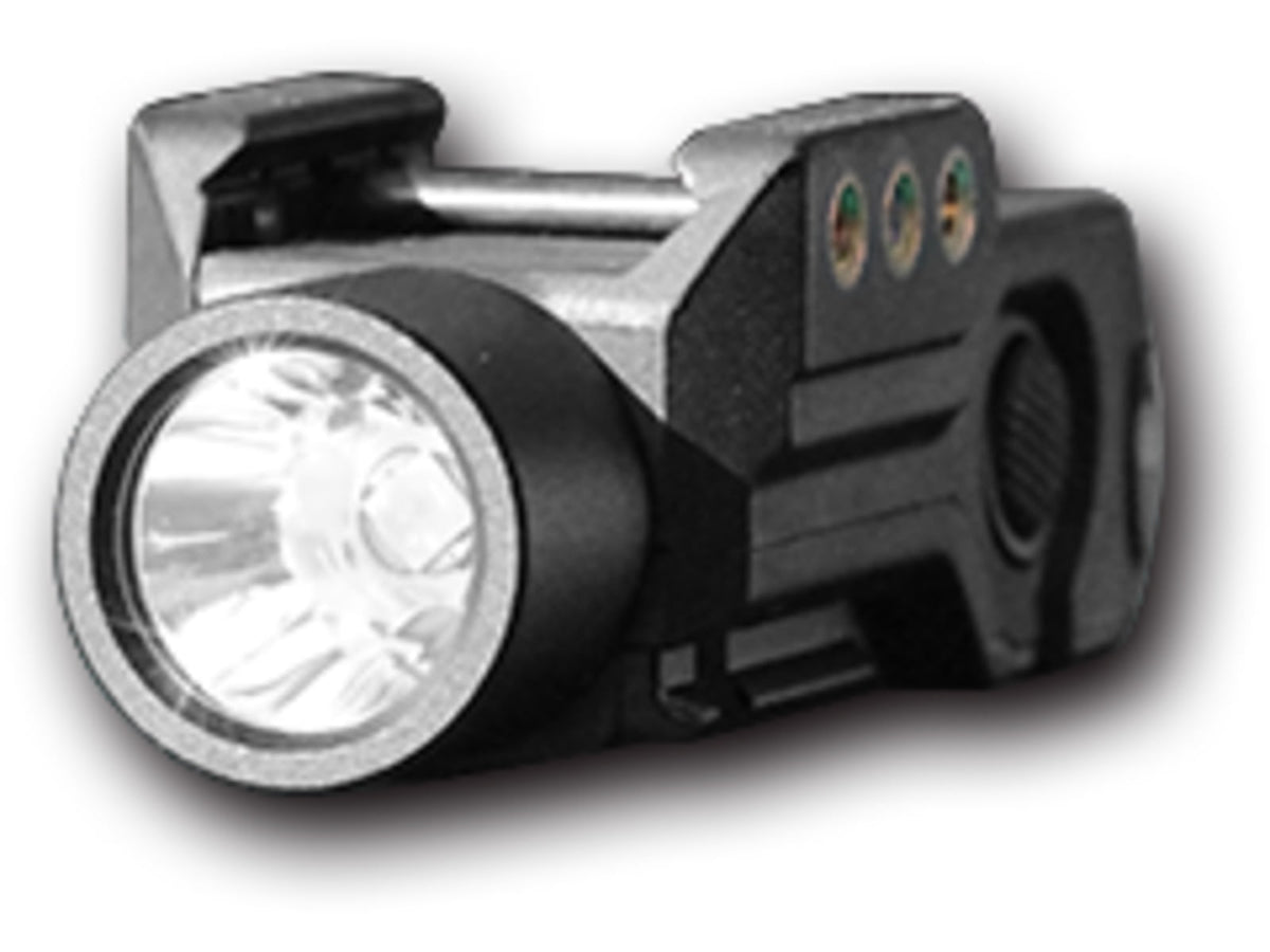 Hawk Gazer PF-9T Pistol LED Flashlight Black Low Profile LG-HG-PF-9T