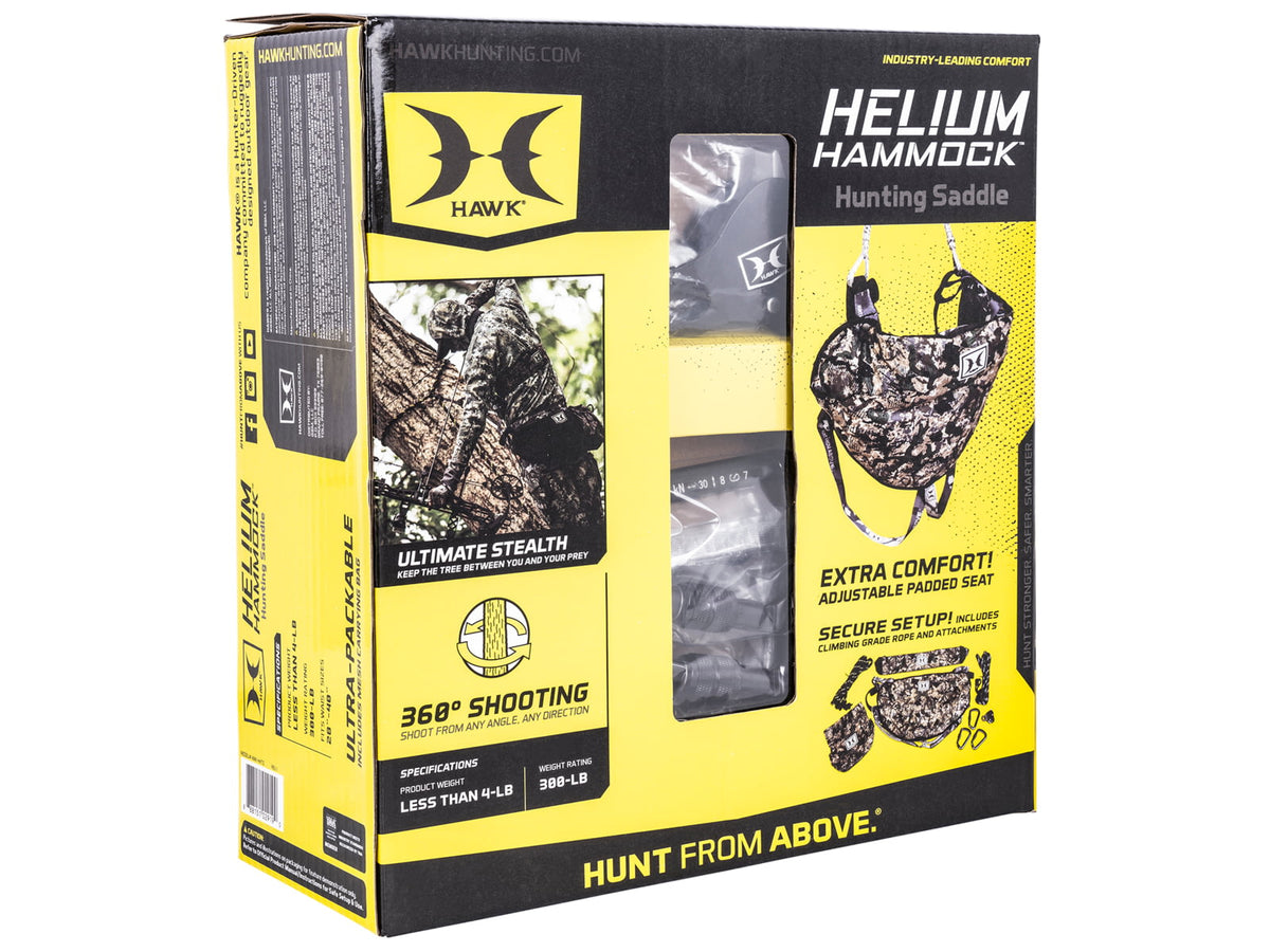 Hawk Treestands Helium Hammock Tree Saddle HWK-HHTS