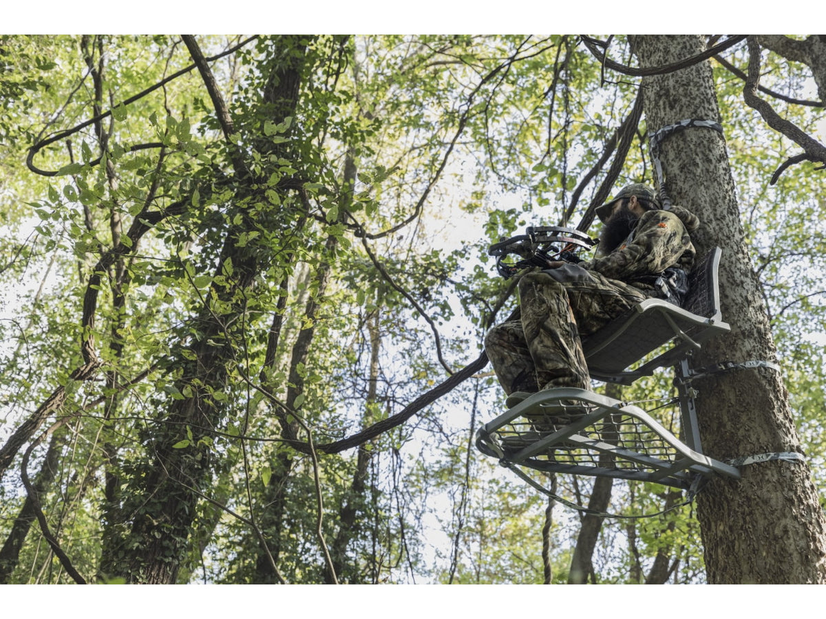 Hawk Treestands Rival Lite Hang-On w/ Seat Black HWK-ULHOS