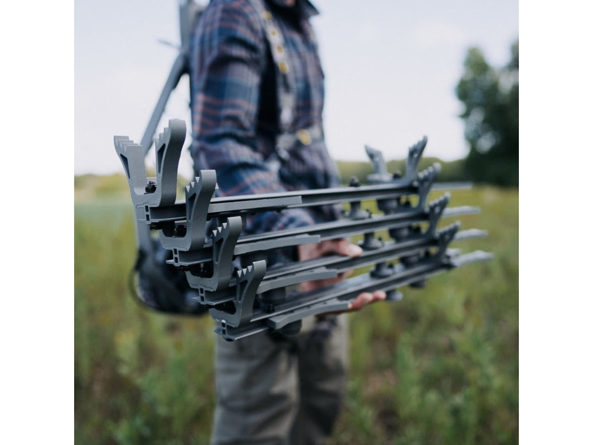 Hawk Treestands Hawk Helium Climbing Stick 4 Pk Gray HWK-ACS-4PK