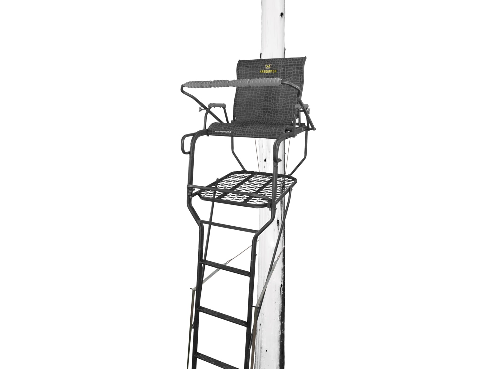 Hawk Treestands Sasquatch Bone Collector 21 Ft 1.5 Man Ladder Stand Tip/ Hercules & Ez Tip-Up