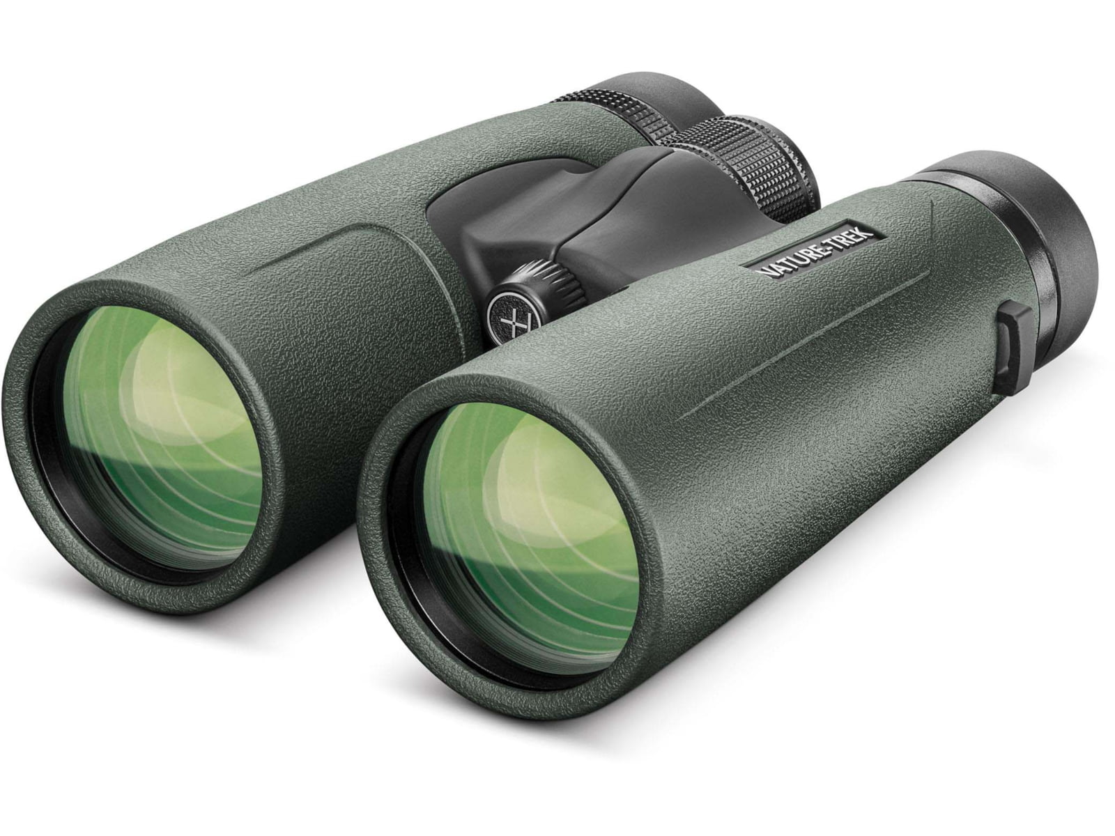 Hawke Sport Optics Nature Trek 10x50mm Roof Prism Binoculars Rubber Green 35104