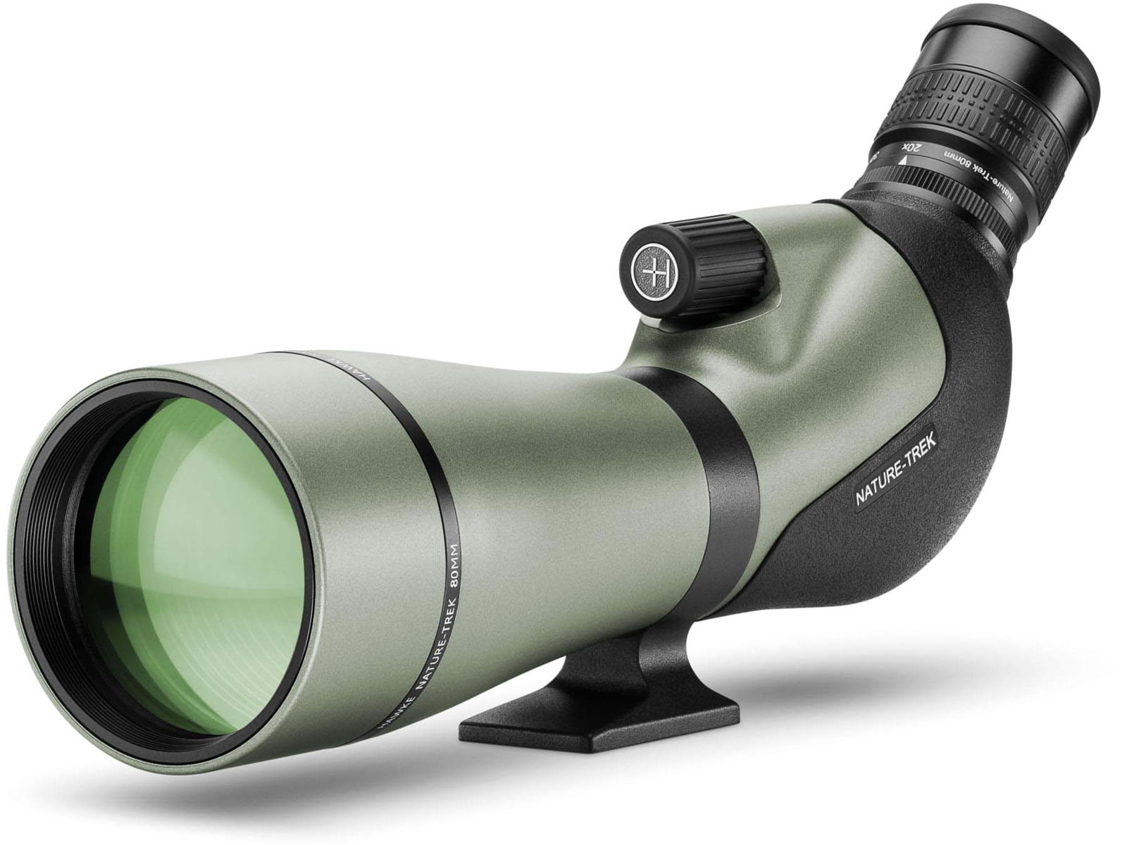 Hawke Sport Optics Nature Trek 20-60x80mm Porro Spotting Scope Green 55201