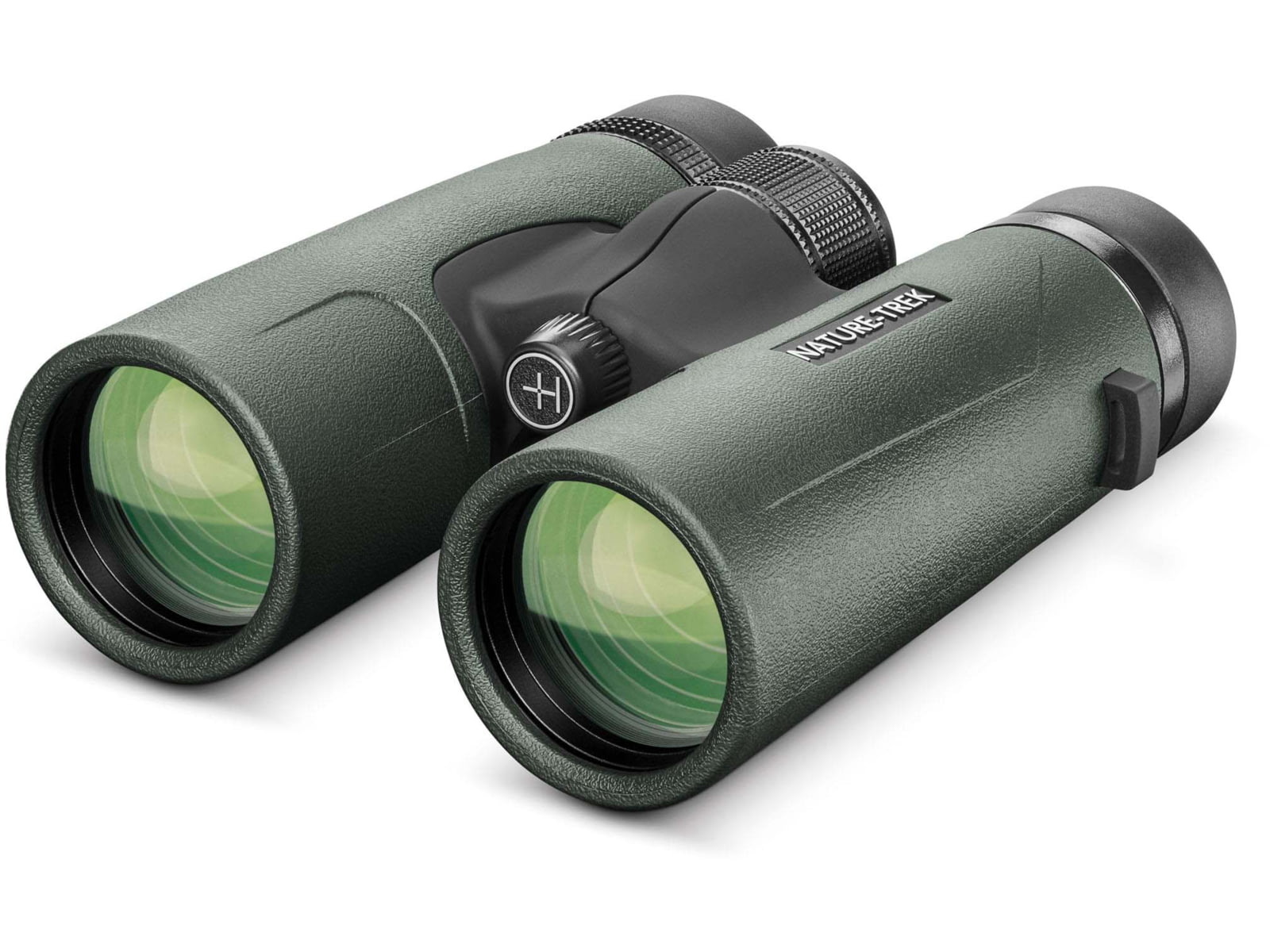 Hawke Sport Optics Nature Trek 10x42mm Roof Prism Binoculars Rubber Green 35103