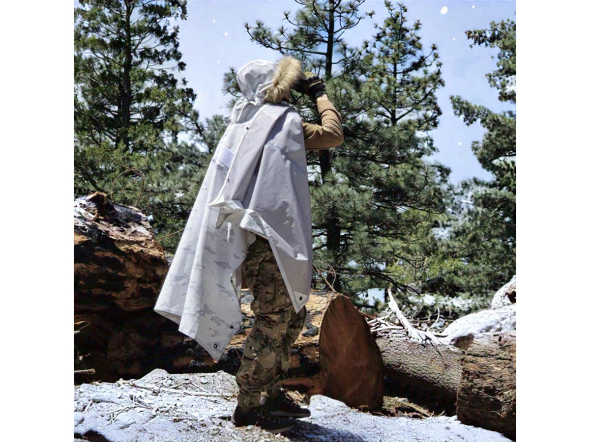 Hazard 4 PonchoVilla Warfare Edition Arctic Camo APR-PNVW-SCW