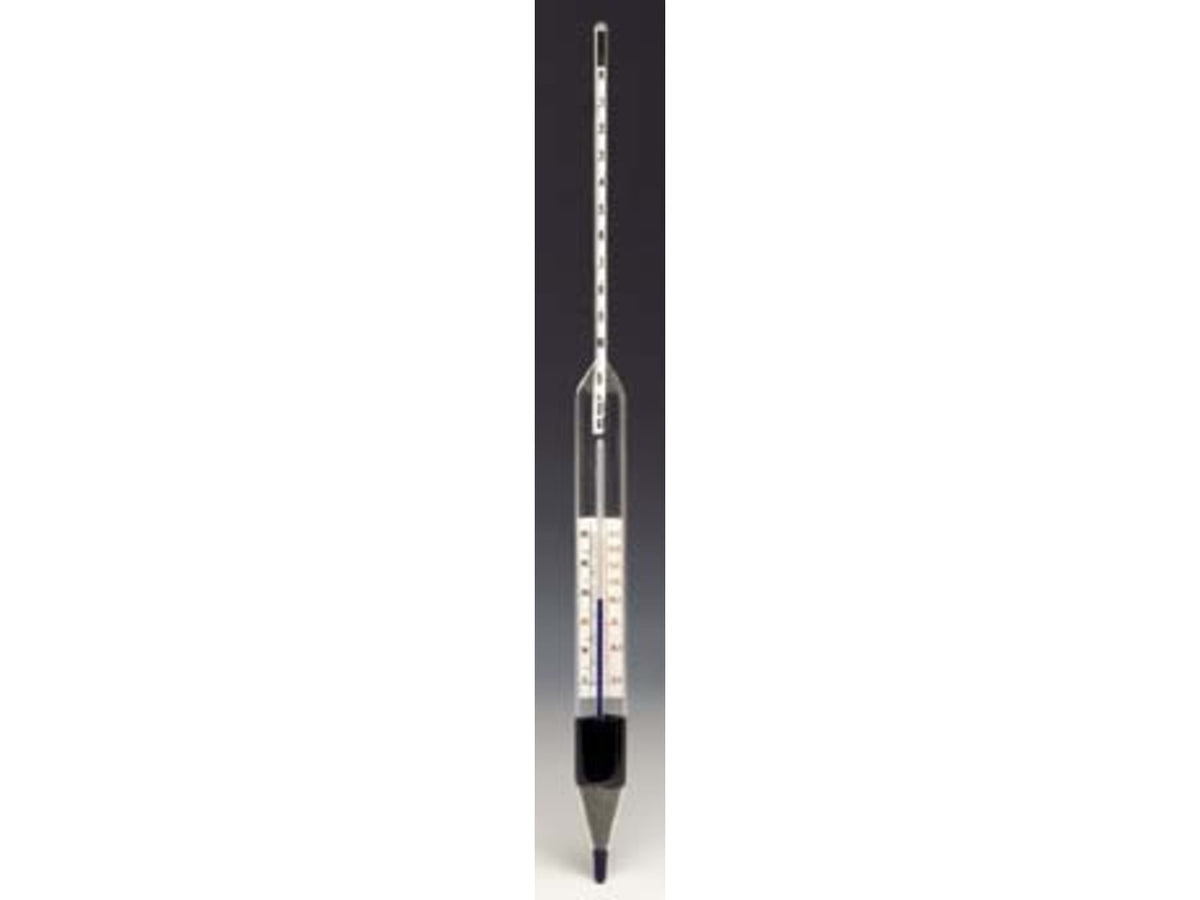 HB Instrument Company SafetyBlue Brix Sugar Hydrometer/Thermometers 4460
