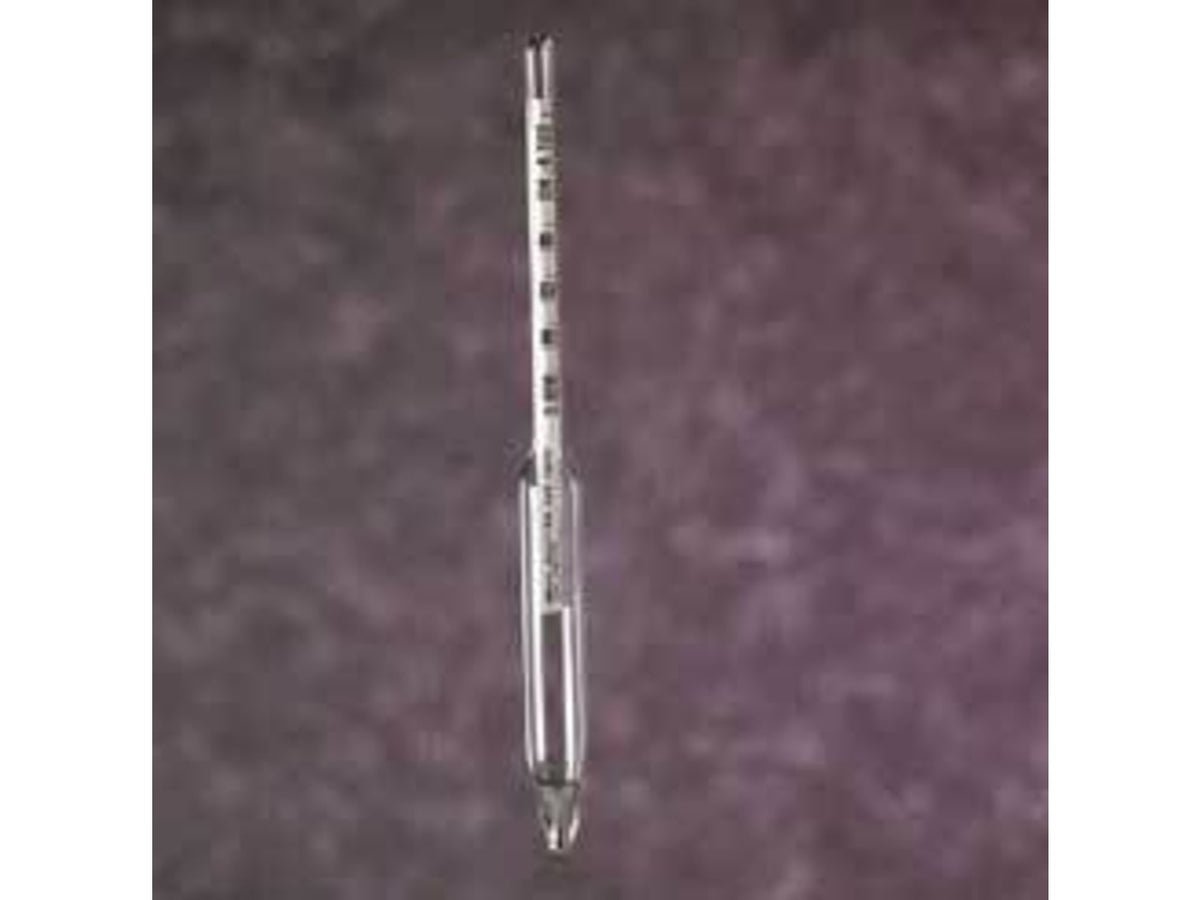 HB Instrument Company Specific Gravity Plain Form Hydrometers 50495