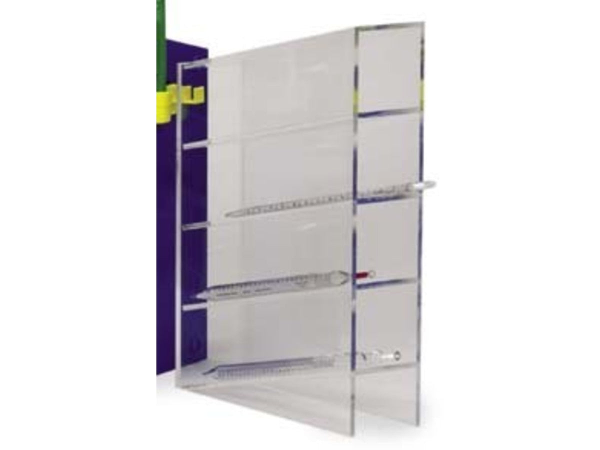Heathrow 2-Place and 4-Place Pipet Racks HSV820610001 4-Place Pipet Rack
