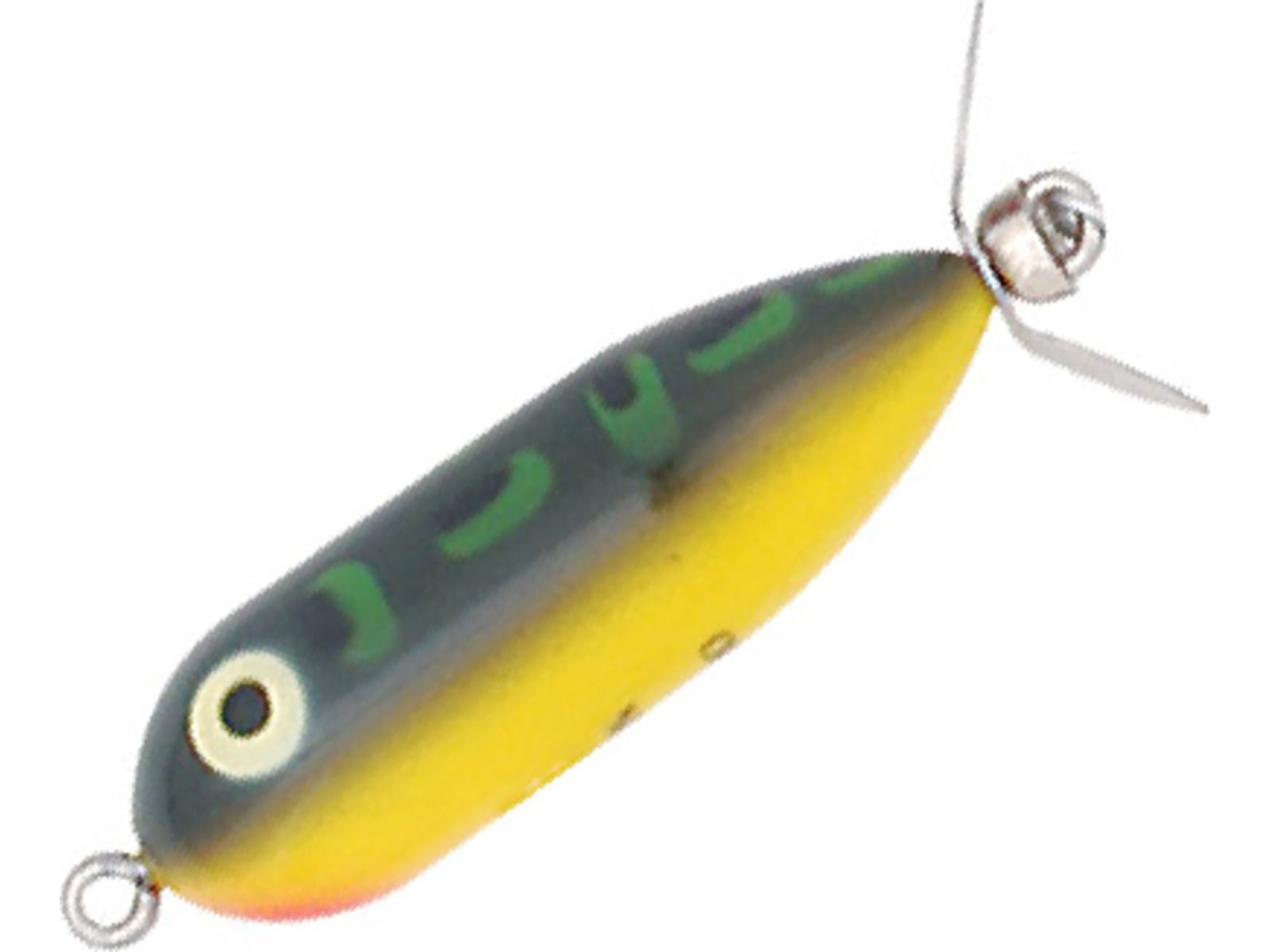 Heddon Baby Torpedo Topwater Prop Bait 2 1/2in 3/8 oz Bullfrog