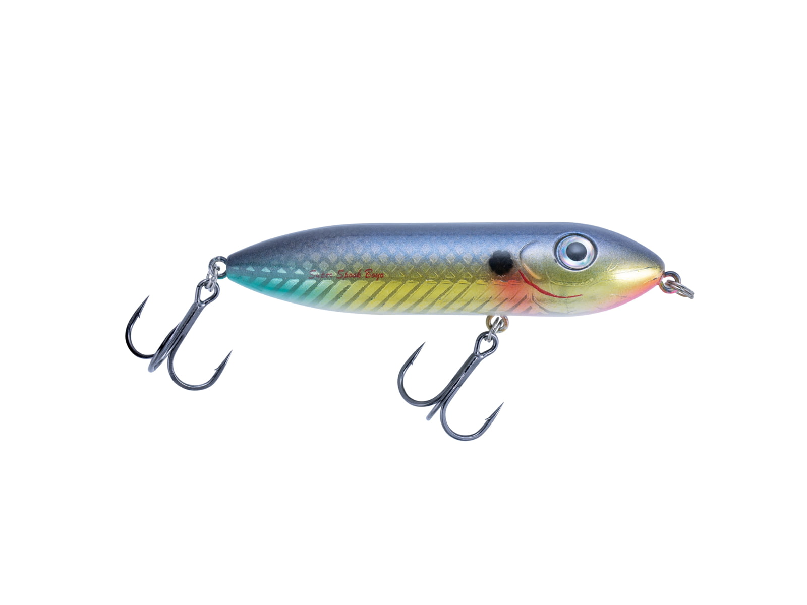 Heddon Super Spook Boyo Topwater Walking Bait 3in 3/8 oz