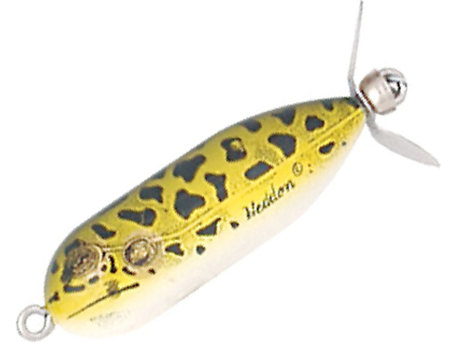 Heddon Tiny Torpedo Topwater Prop Bait 1-7/8in 1/4 oz Natural Leopard Frog