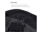 Helinox High-Back Seat Warmer Sunset/Beach Chair Black Fleece