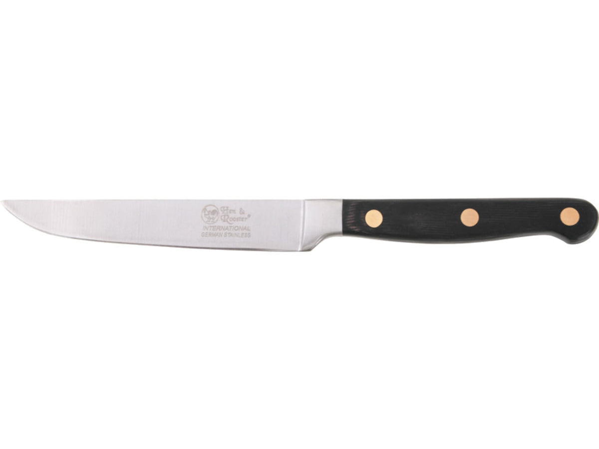 Hen & Rooster 6 pc Steak Knife Set4.875in stainless blade HRI009