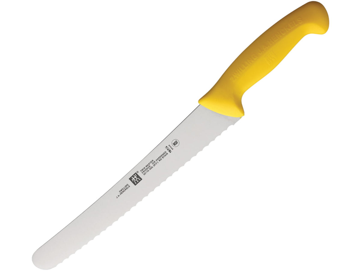 HENCKELS ZWILLING Twin Master Bread 10.00 in Kitchen Knife Yellow plastic 32110250