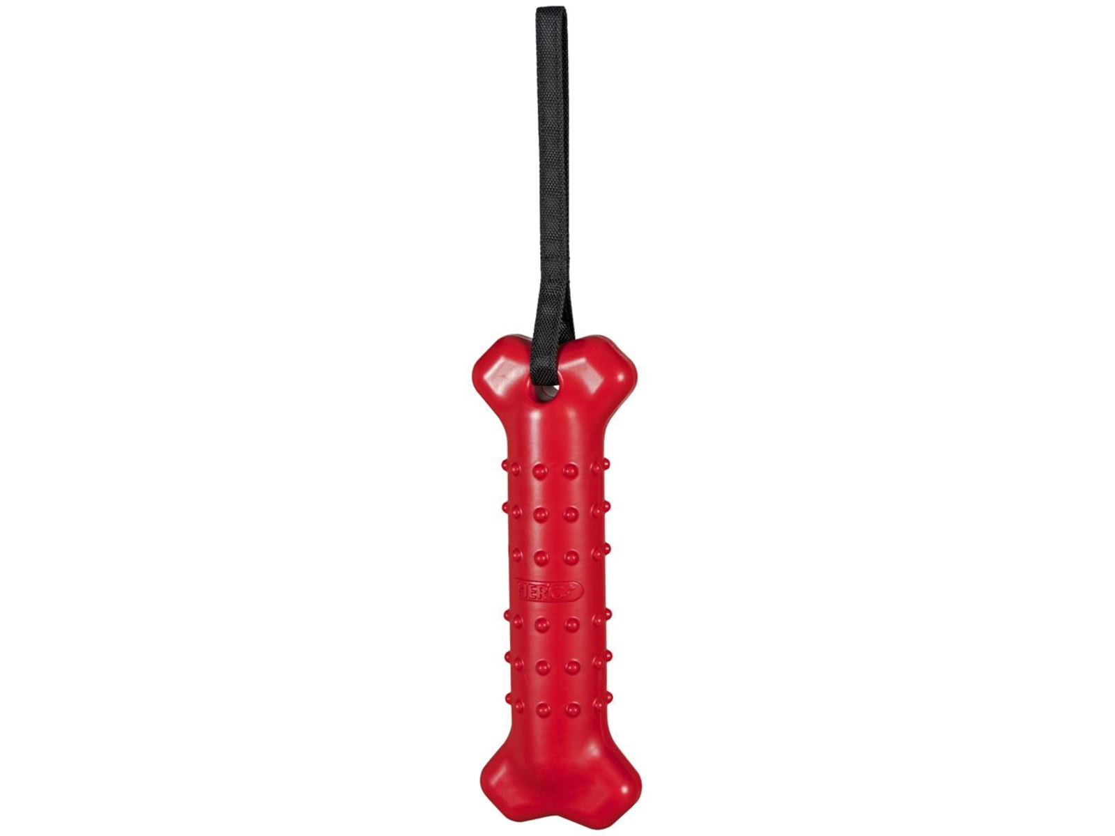 Hero Dog Toys Soft Rubber Bone Dummy Red 64139
