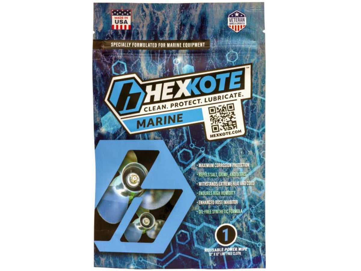 HEXKOTE 12x12in Reusable Cloth Marine