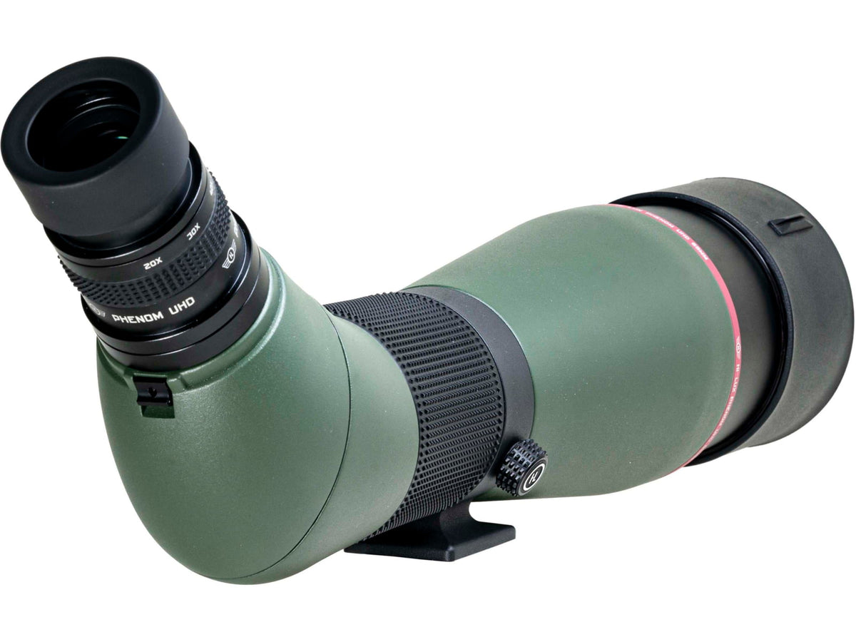 Hi-Lux Optics Phenom 20-60X85mm UHD Spotting Scope ED Lens Green PM2060X85UHD