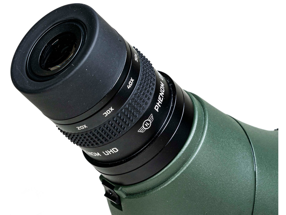 Hi-Lux Optics Phenom 20-60X85mm UHD Spotting Scope ED Lens Green PM2060X85UHD