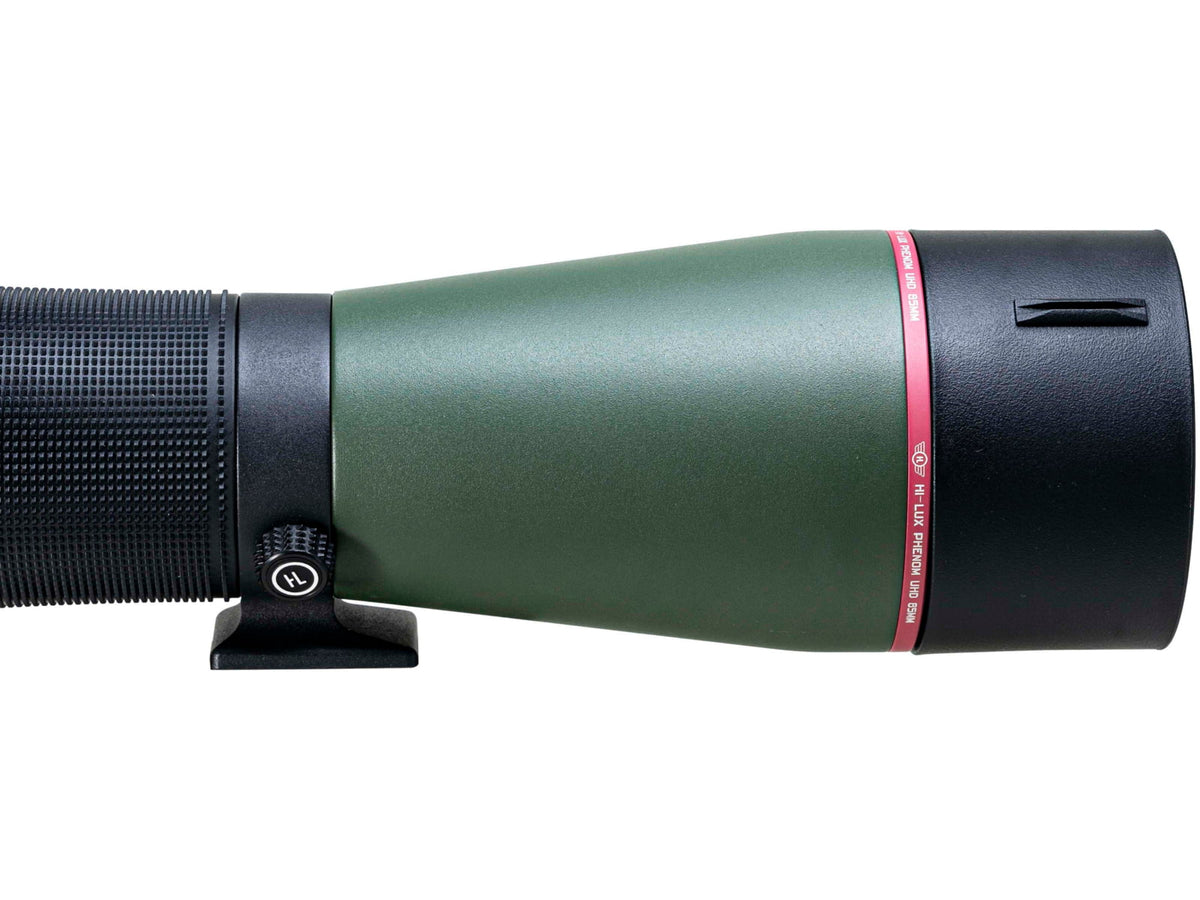 Hi-Lux Optics Phenom 20-60X85mm UHD Spotting Scope ED Lens Green PM2060X85UHD