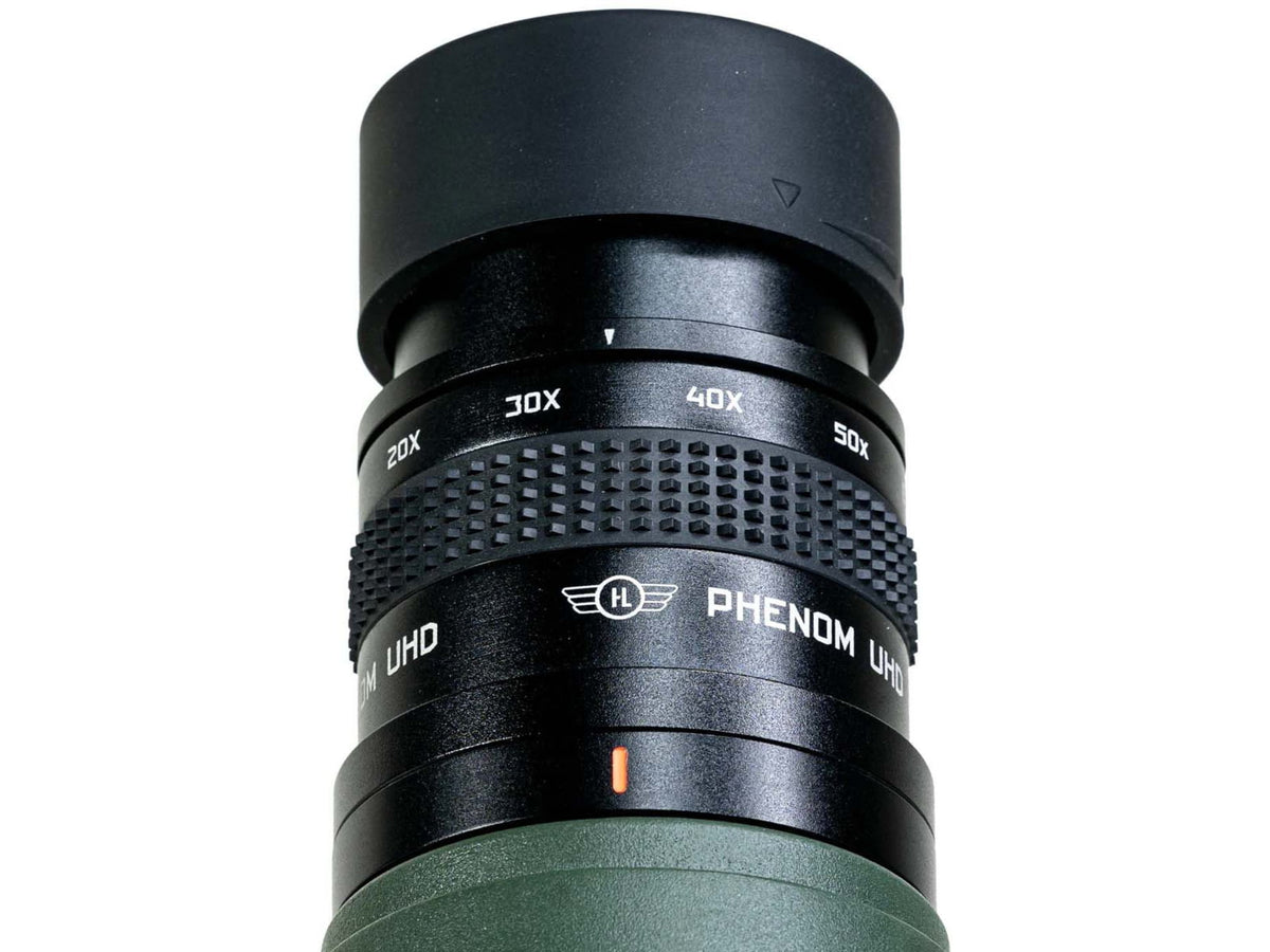Hi-Lux Optics Phenom 20-60X85mm UHD Spotting Scope ED Lens Green PM2060X85UHD