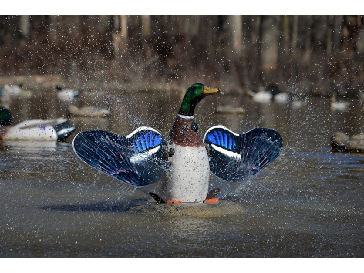 Higdon Outdoors 53077 XS Splashing Flasher Mallard Drake Multi Color Rechargeable