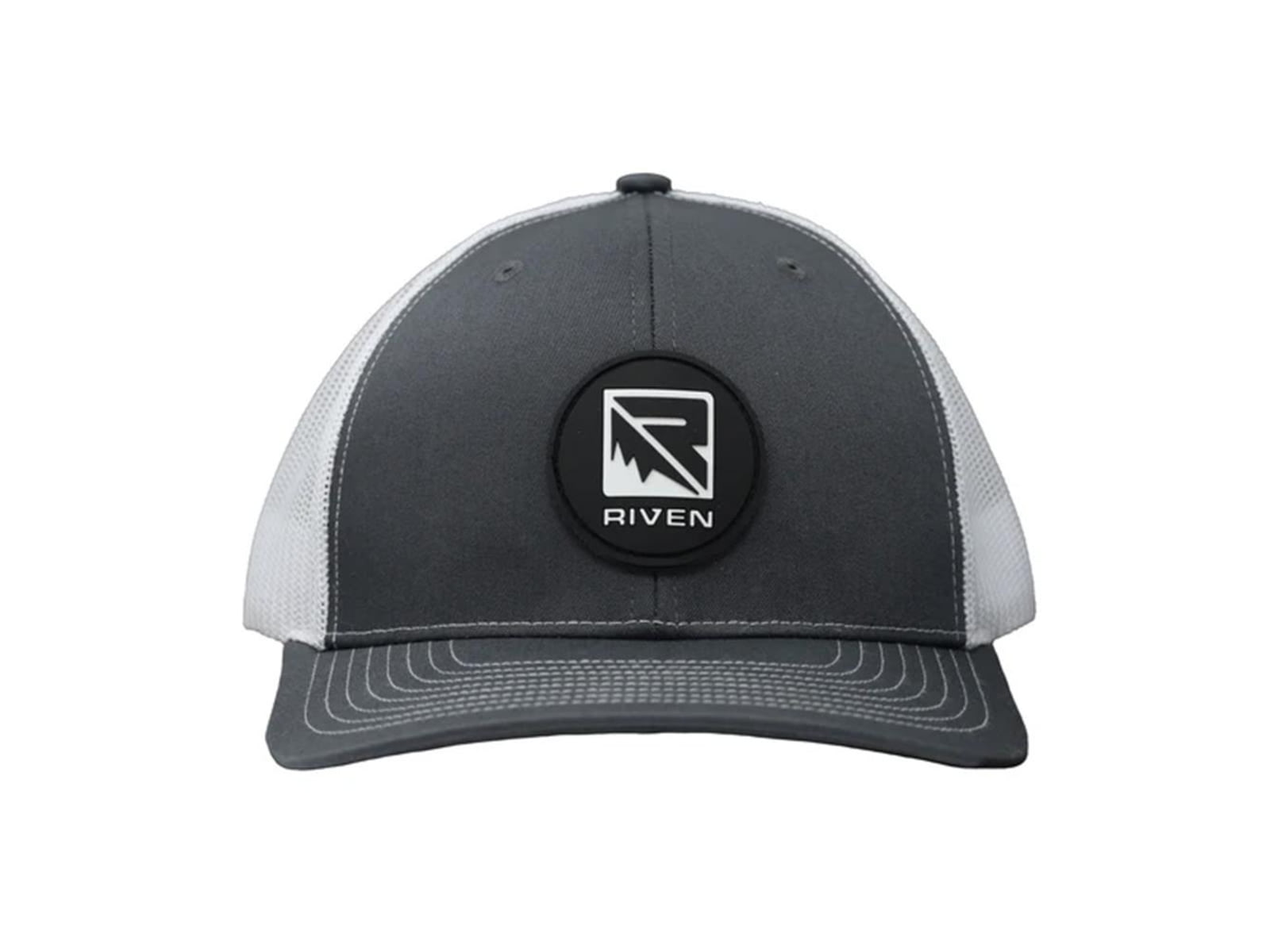 Higdon Outdoors Riven Logo Patch Hat Grey/White 65011