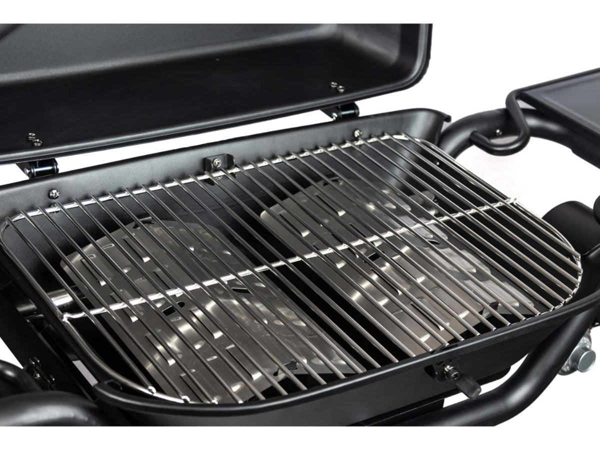 HitchFire F-20 Propane Driver Side Gas Grill Black Large