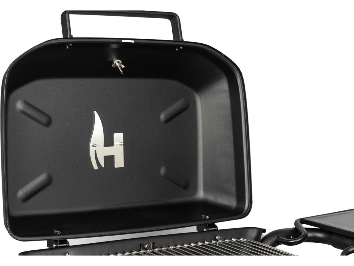HitchFire F-20 Propane Driver Side Gas Grill Black Large