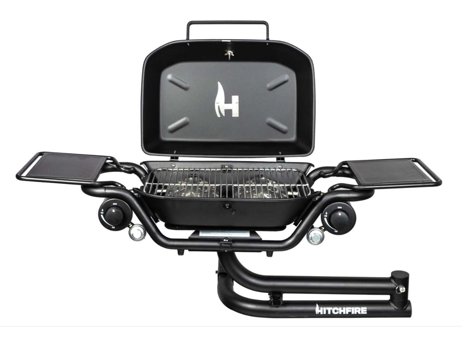 HitchFire F-20 Propane Driver Side Gas Grill Black Large