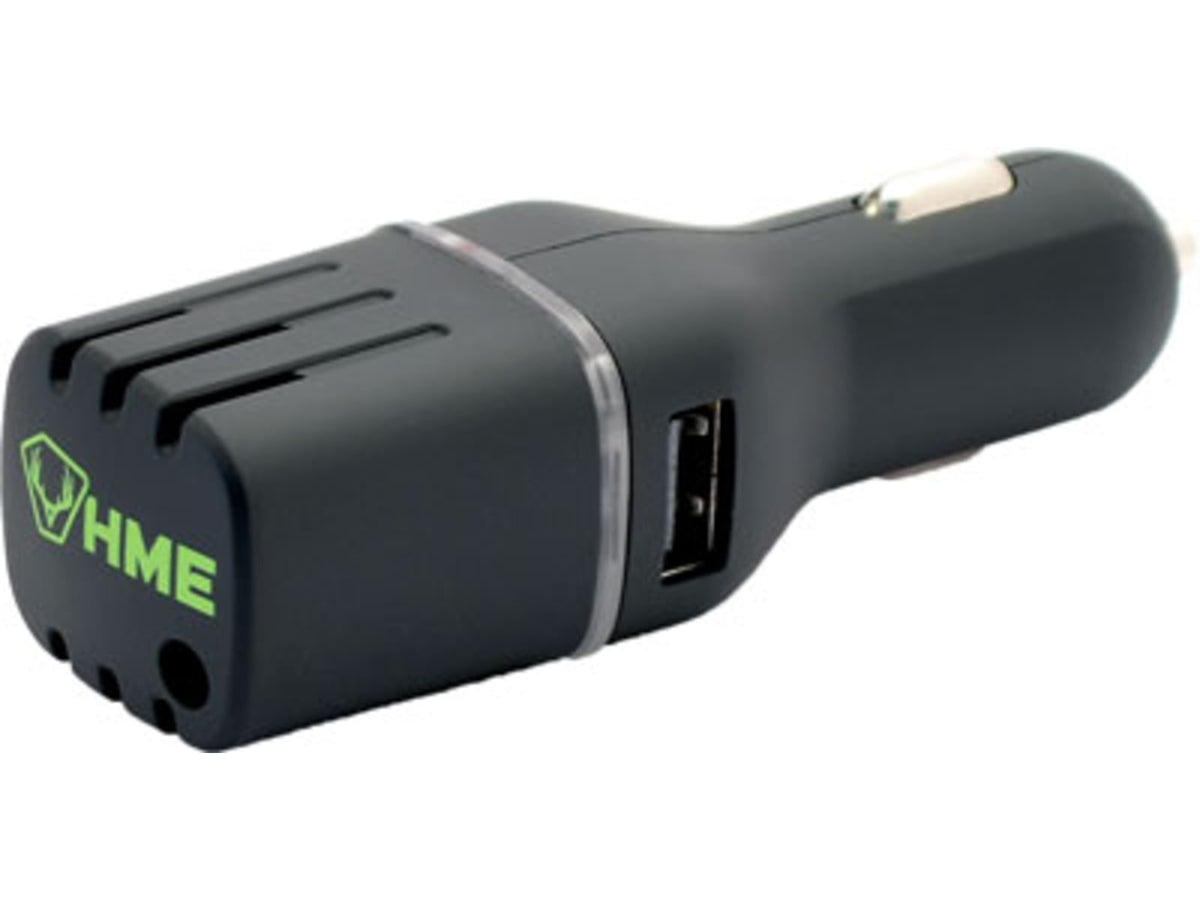 HME DC Car Scent Eliminator with Dual USB HME-APUR