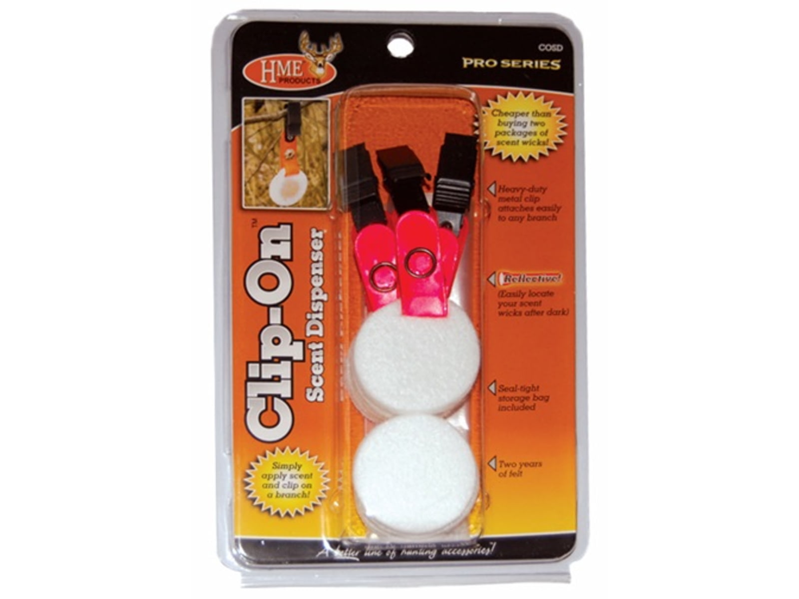 HME Products Clip-On Scent Dispenser Pack of 3 HME-COSD