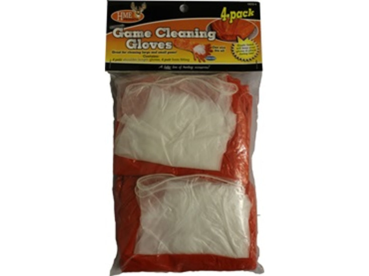HME Products Game Cleaning Gloves Pack of 4 HME-GCG-4