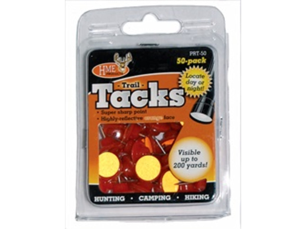 HME Products Plastic Reflective Tack Orange Pack of
