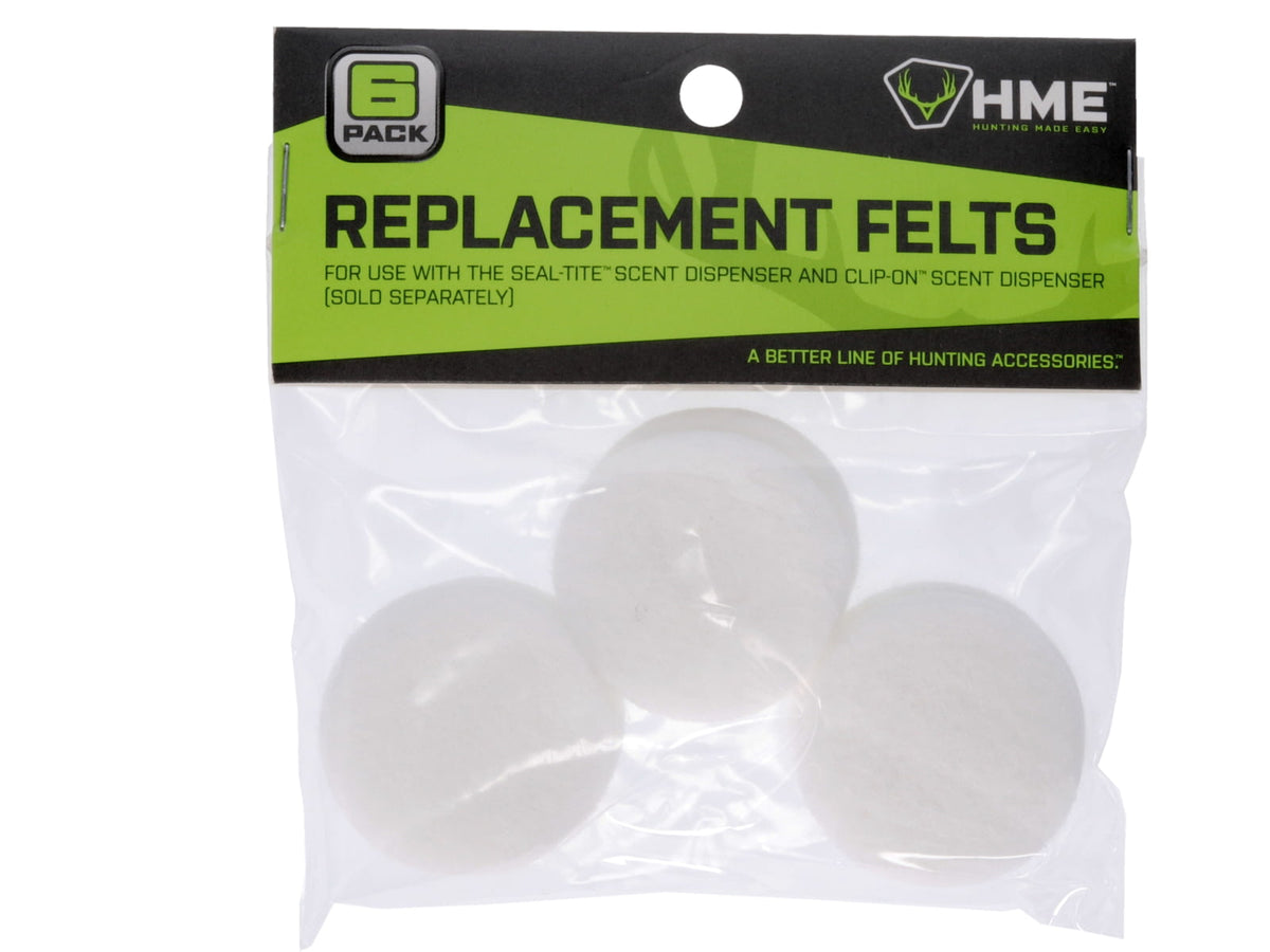 HME Products Replacement Felts Pack of 6 HME-RF