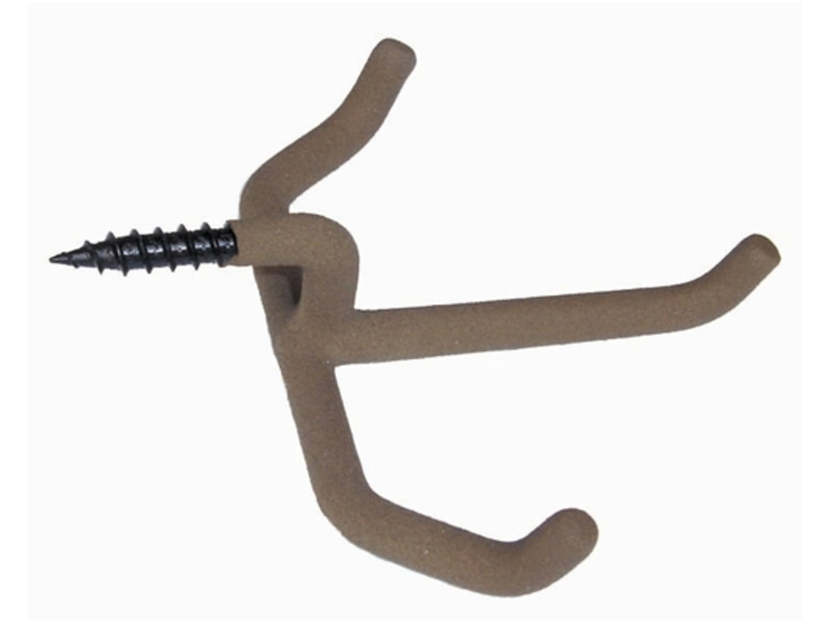 HME Three-Prong Accessory HookTan HME-TAH