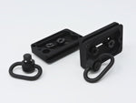 Hog Saddle 236 Arca Dual Bolt QD Plate Black 236 Arca QD