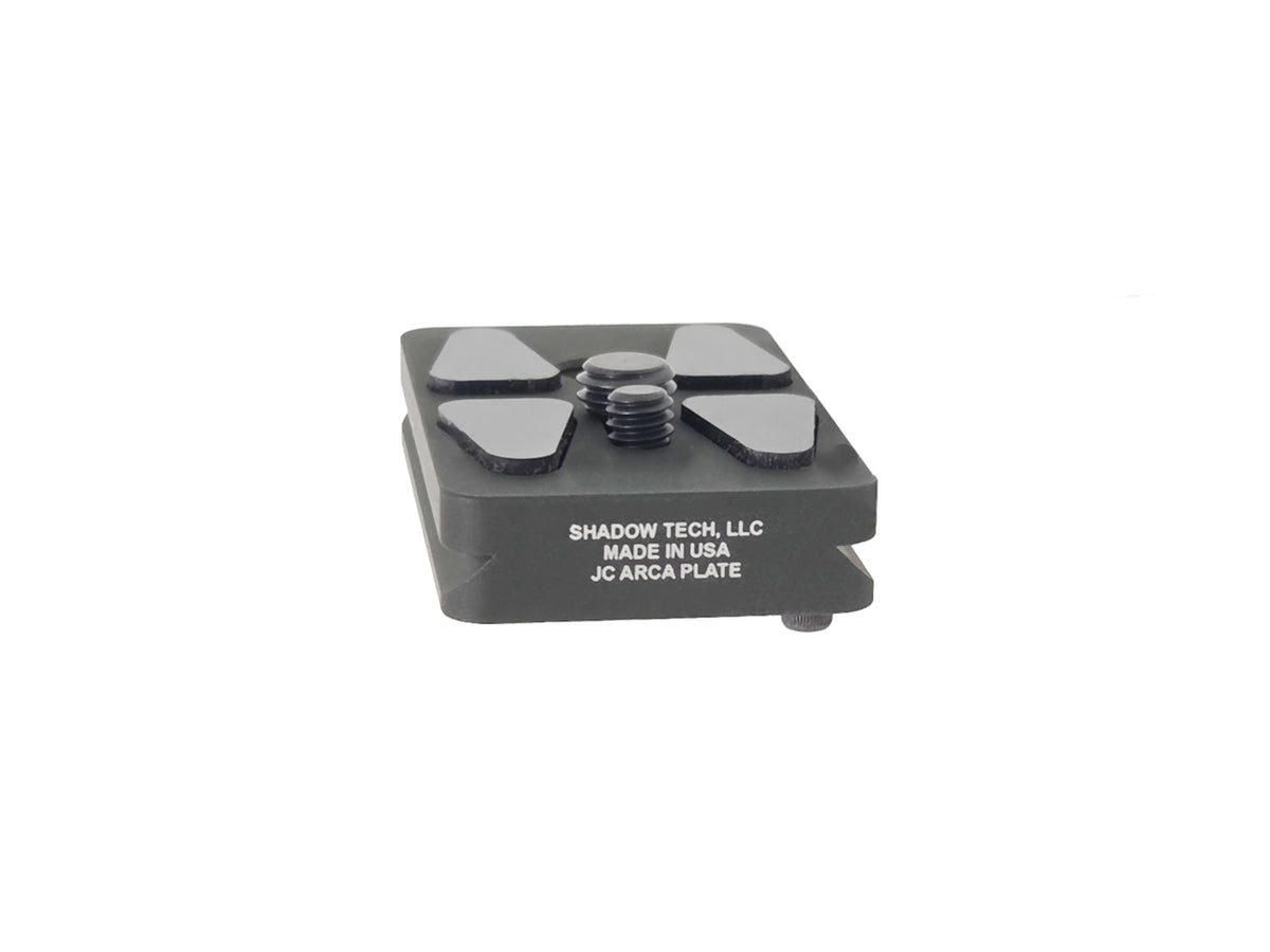 Hog Saddle JC-Arca Dual Bolt QD Plate Green JC-Arca QD