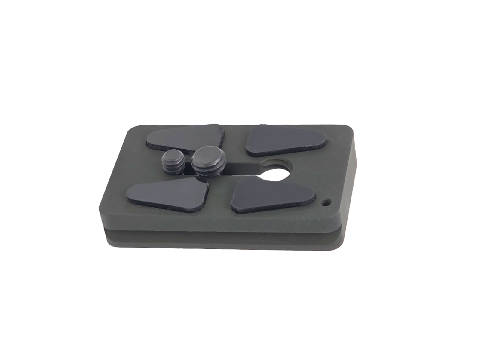 Hog Saddle JC-Arca Dual Bolt QD Plate Green JC-Arca QD