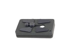 Hog Saddle JC-Arca Dual Bolt QD Plate Green JC-Arca QD