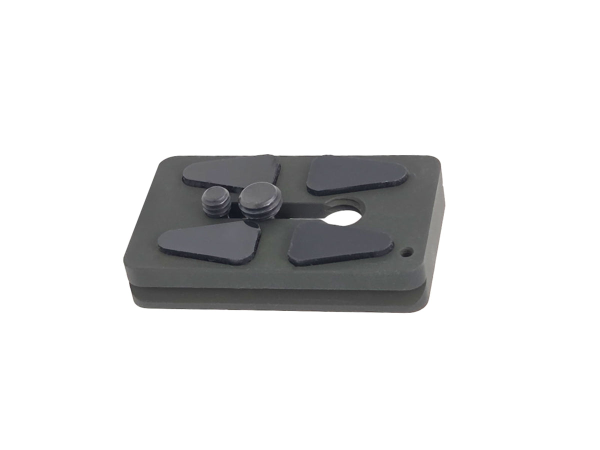 Hog Saddle JC-Arca Dual Bolt QD Plate Green JC-Arca QD