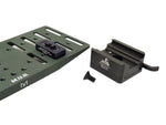 Hog Saddle M-LOK Plate For J-Clamp Black anodized JC-MLOK