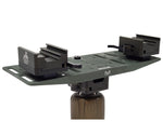 Hog Saddle M-LOK Plate For J-Clamp Black anodized JC-MLOK