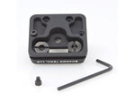 Hog Saddle Multiuse Arca RC2 Connector- Dual Bolt Black MARC-QD
