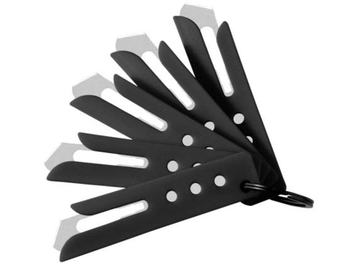 Hogue Expel Blade Guard Black Nylon High Carbon Steel Blade 5 Guards & 1 Key Ring 167673