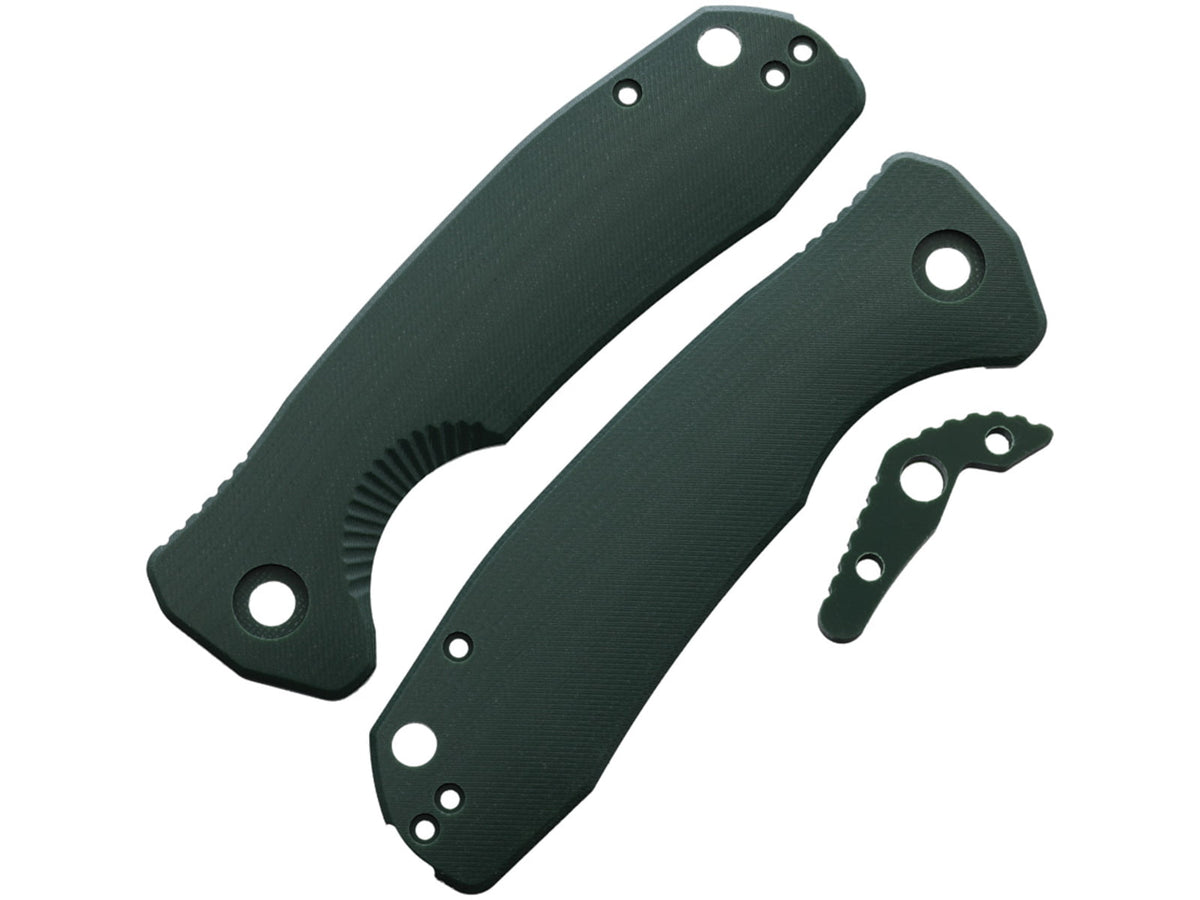 Honey Badger Knives Large Linerlock Handle Green